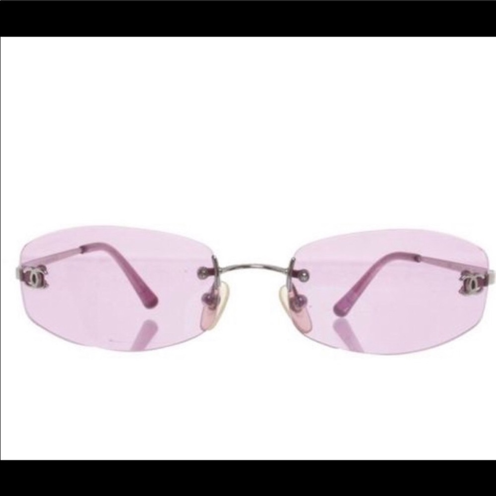 Pink Chanel Vintage Sunglasses